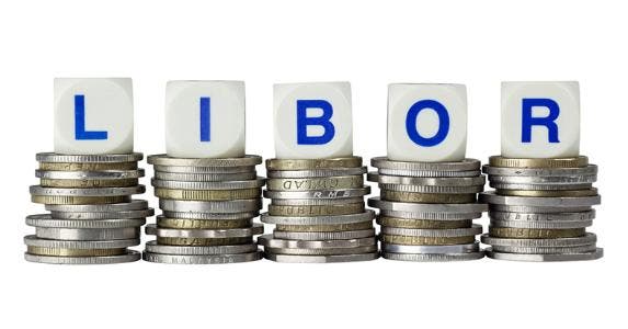 LIBOR on coin stacks © Lim Yong Hian/Shutterstock.com