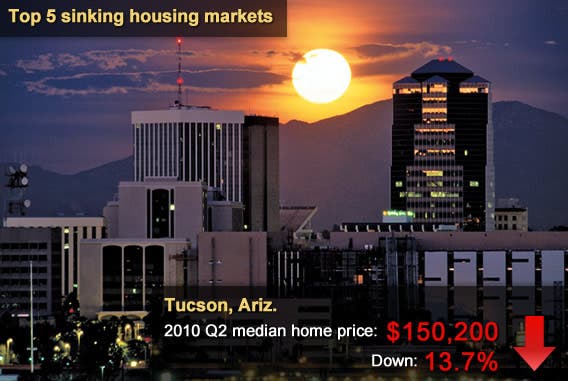 5 sinking housing markets