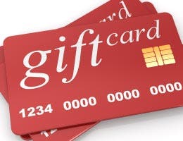 Gift cards that don't self-destruct