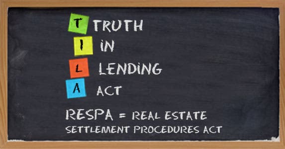RESPA and TILA © iStock