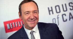 Kevin Spacey at premiere of Netflix's House of Cards