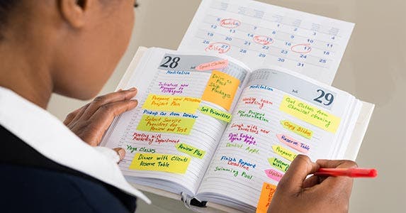 Use your calendar Use your calendar © Andrey_Popov/Shutterstock.com