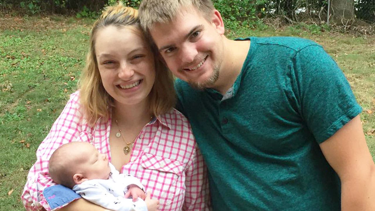 young millennials family