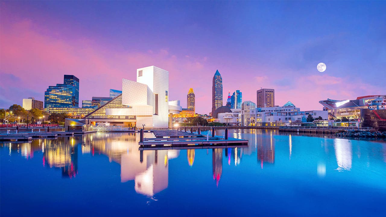 Cleveland's Lake Erie waterfront
