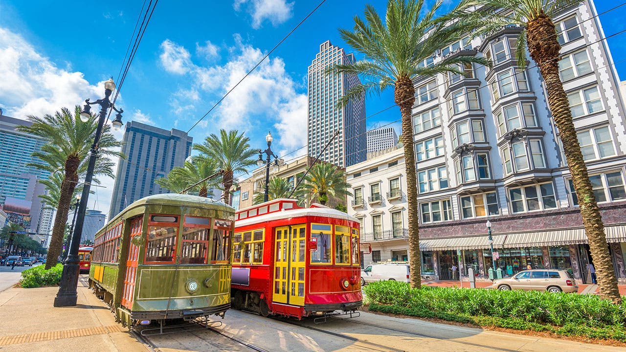 New Orleans streetcars
