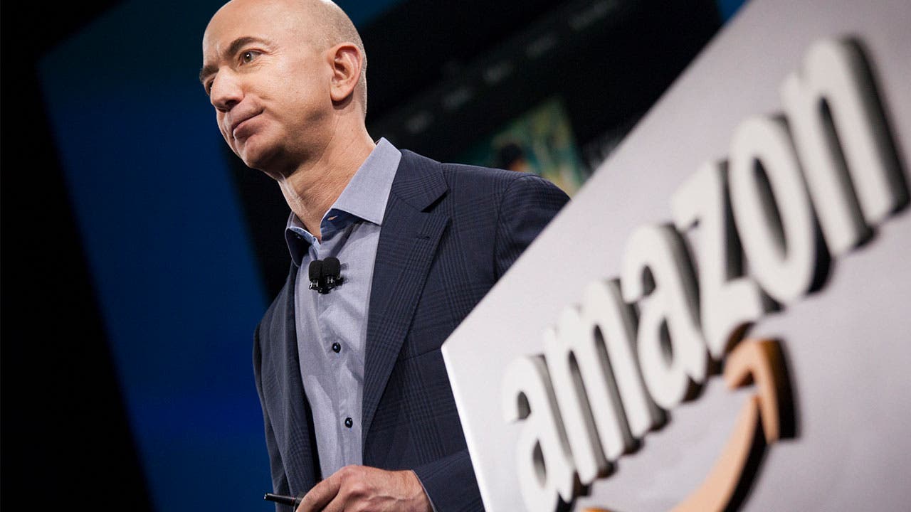 Jeff Bezos discussing Amazon expansion