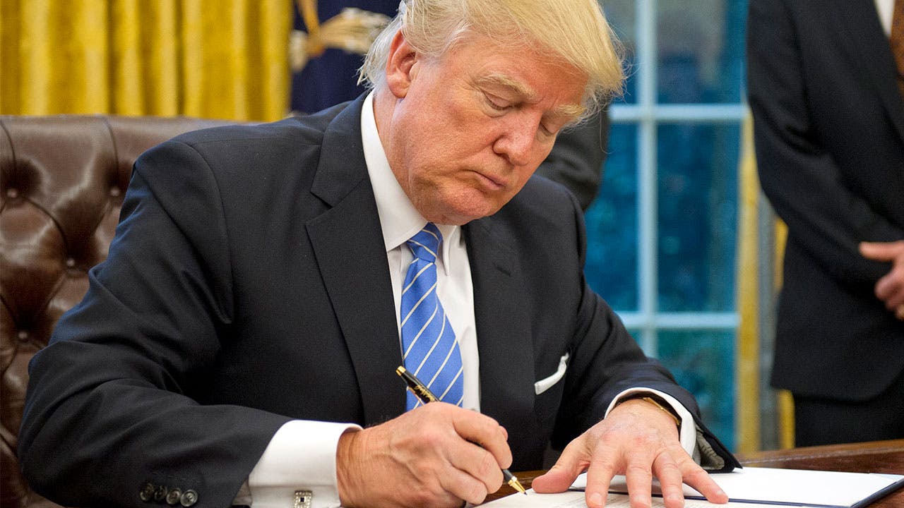 Trump signing executive order