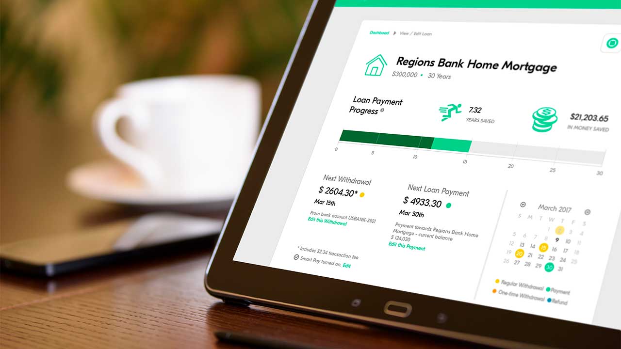 Earnup app on tablet