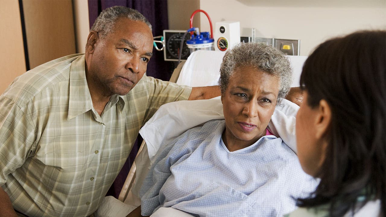 Couple in hospital