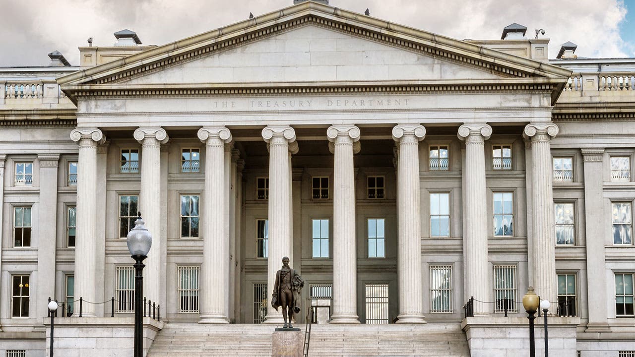 US Treasury building