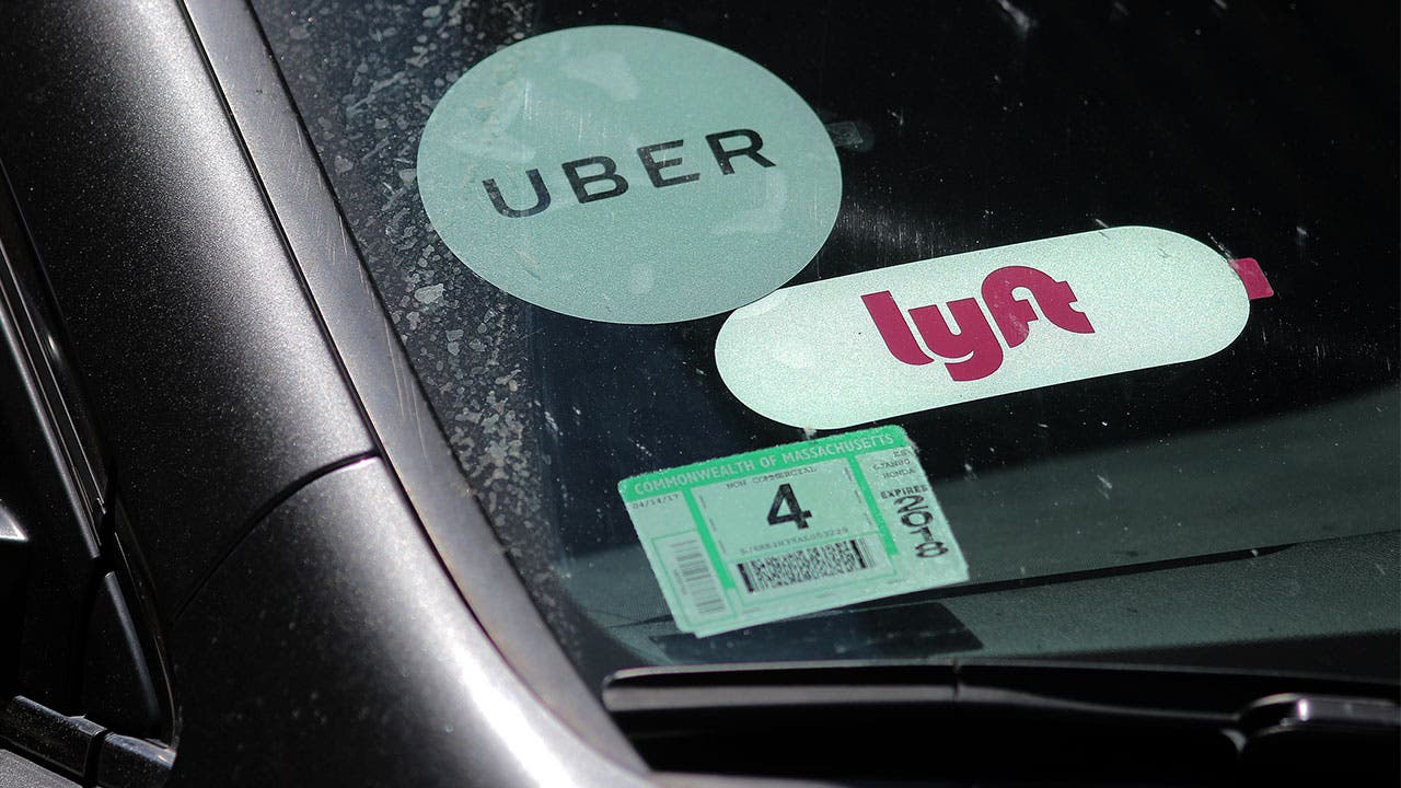 Ridesharing car