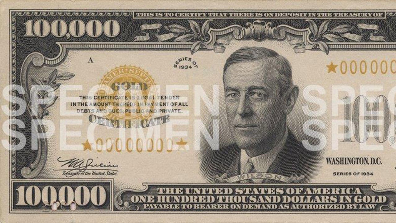 1 Dollar Bill President