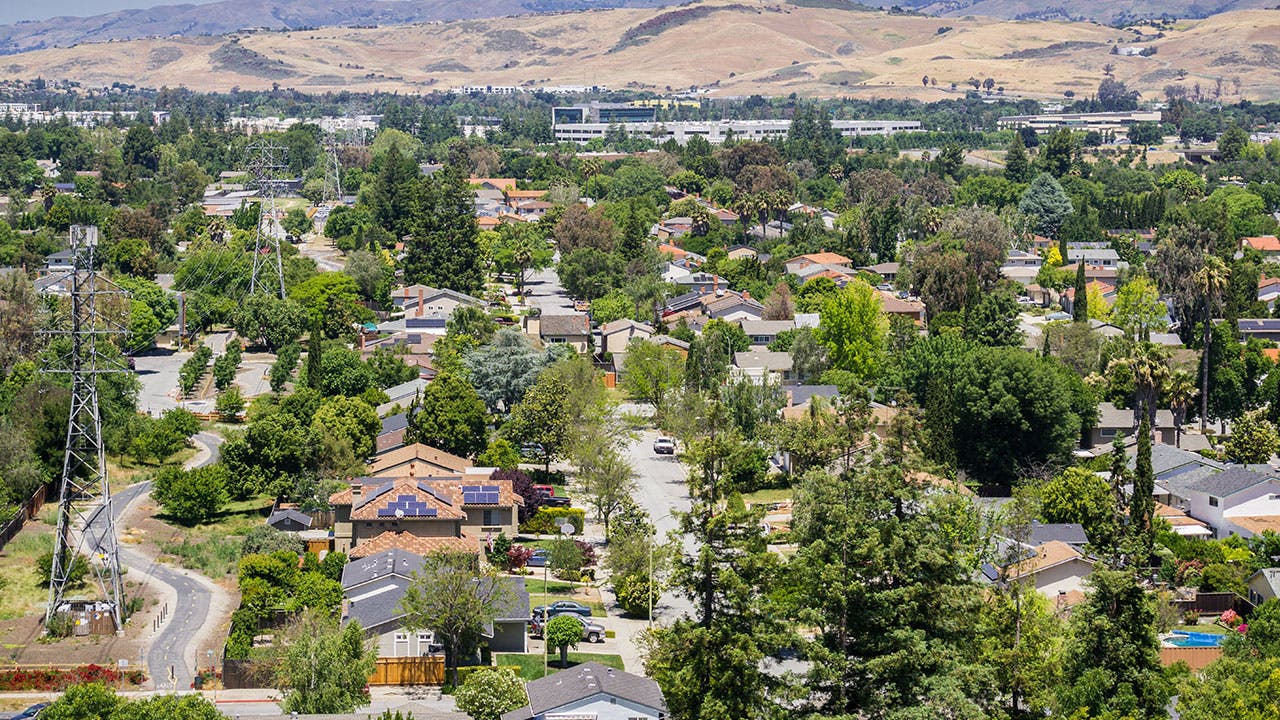 Aerial view of San Jose