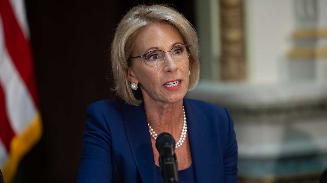 U.S. Education Secretary Betsy Devos