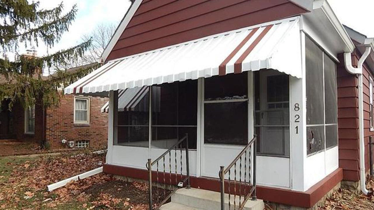 Red Sears kit home in Indianapolis
