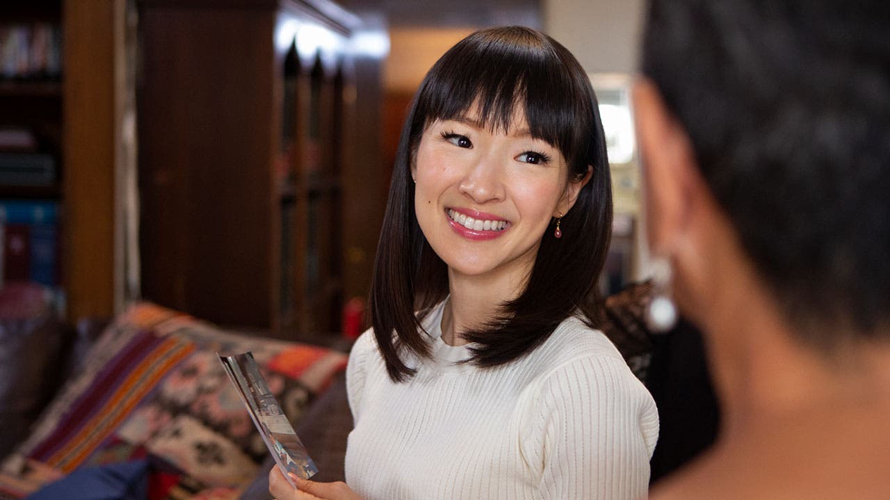 Marie Kondo on Tiding Up with Marie Kondo