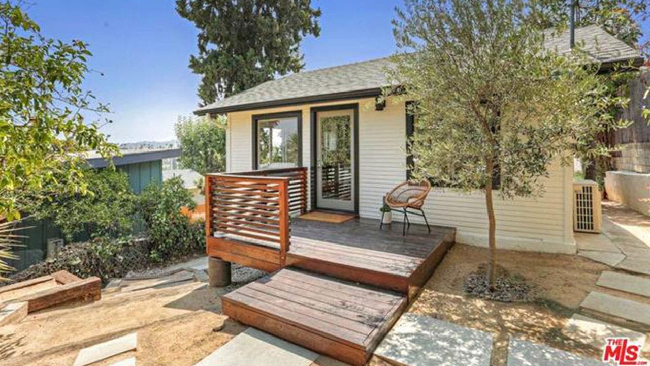 Tiny white home in Los Angeles