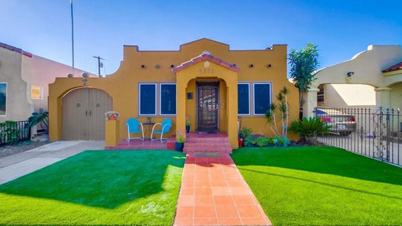 Tiny Spanish style home in San Diego