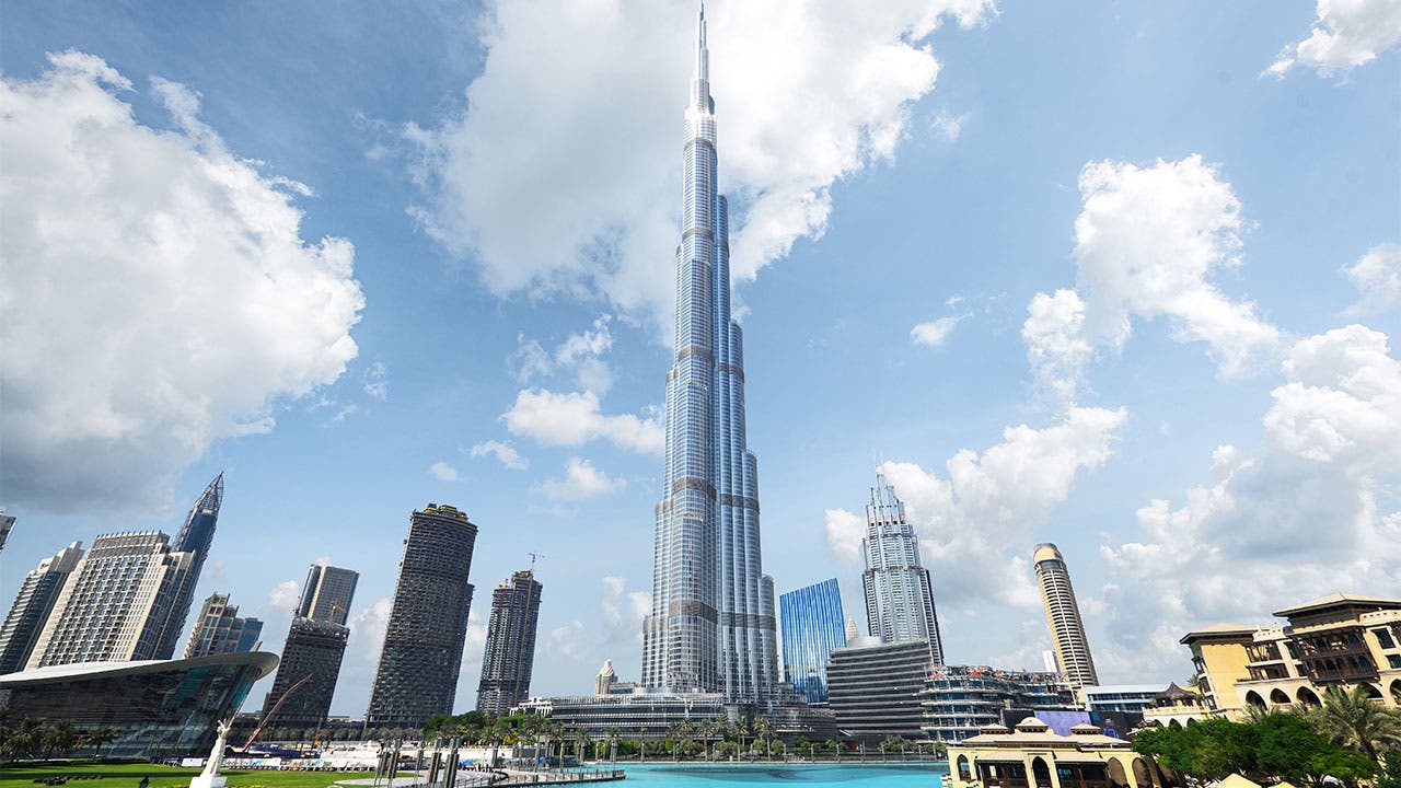 Burj Khalifa building in Dubai