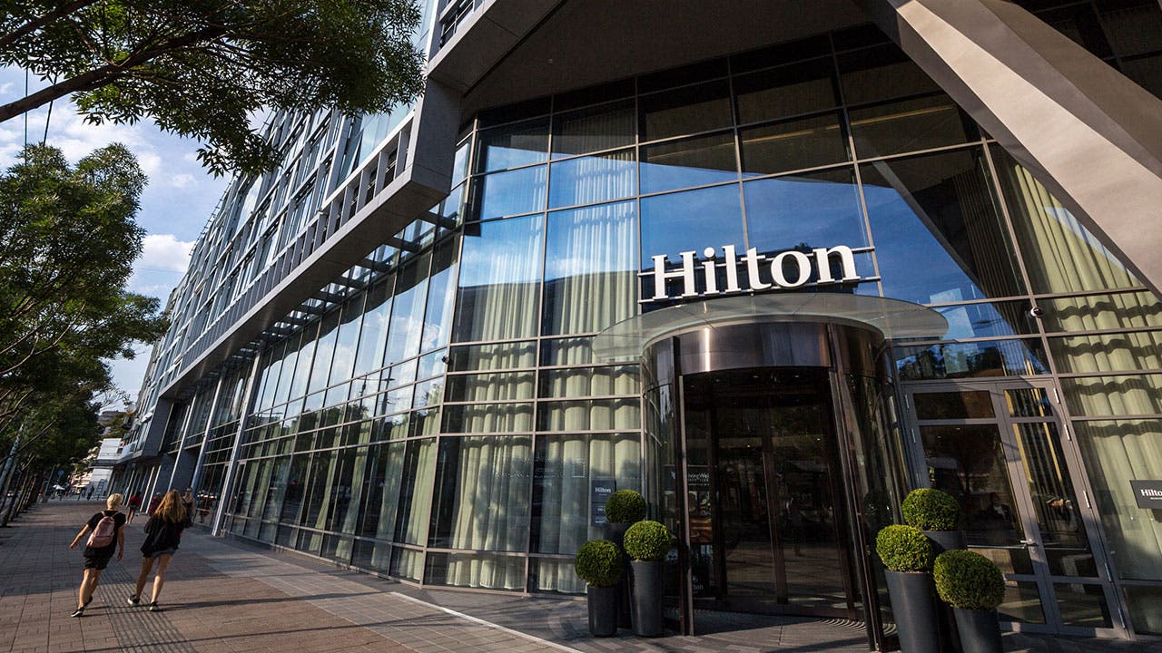 Hilton Hotel exterior