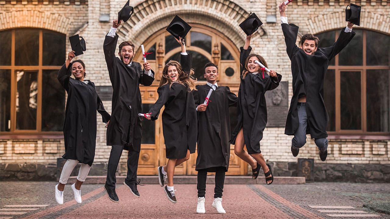 College graduates at graduates