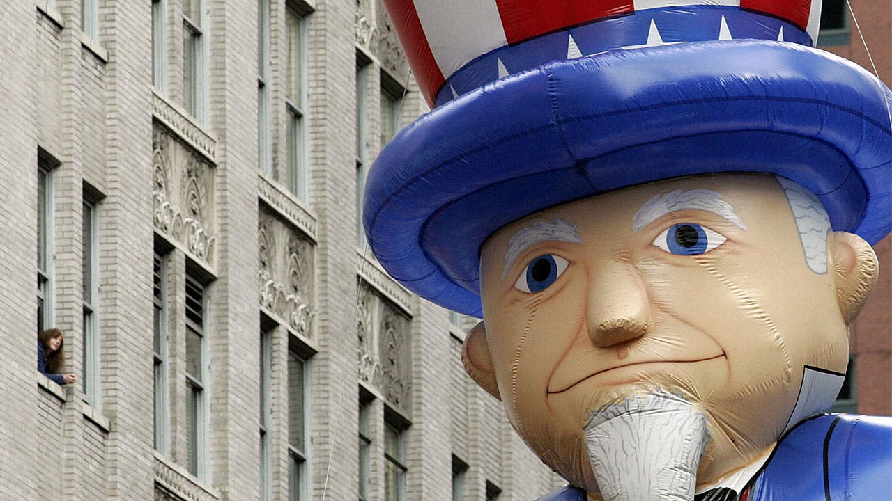 Uncle Sam balloon Macys parade