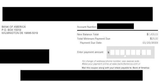 payment coupon