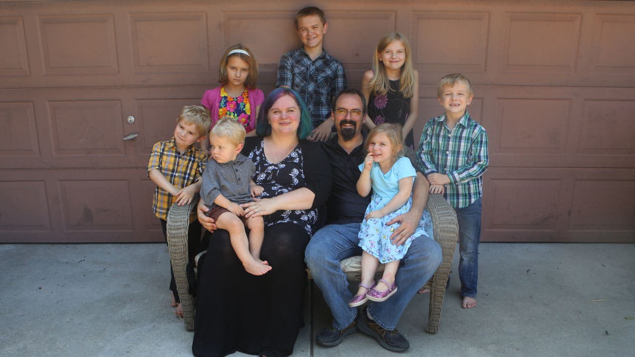 Steffanie Hinson and her family