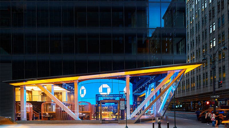Chase's flagship branch in New York City
