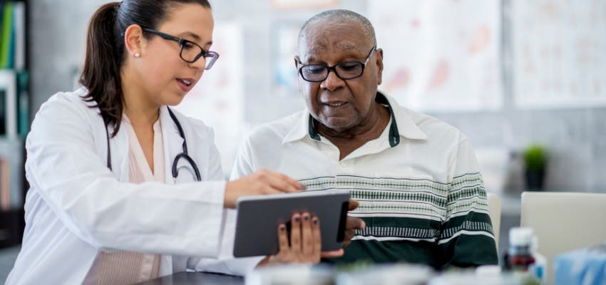 doctor and patient
