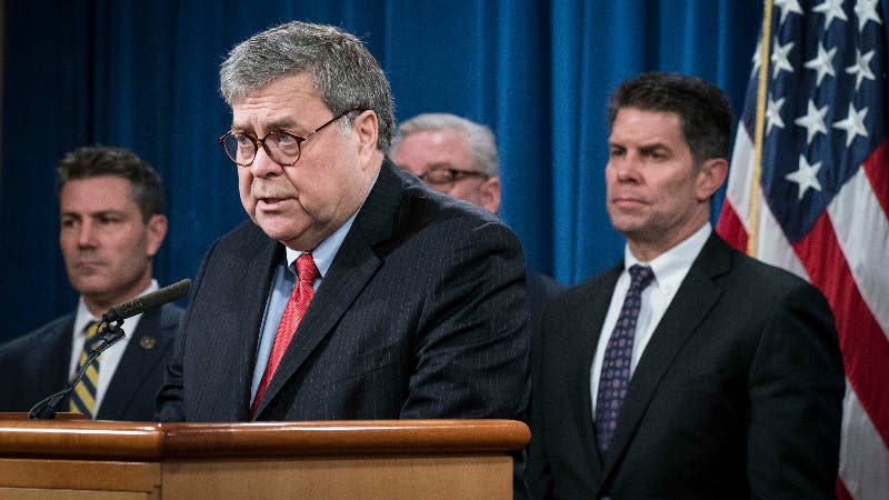 Attorney General Barr announces charges made against members of Chinese military