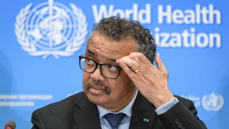World Health Organization (WHO) Director-General Tedros Adhanom