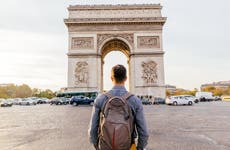 Person traveling